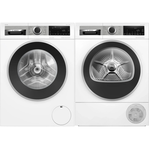 BOSCH WGG244FTSN + WQG245DBSN (Skalbimo įrangos komplektas)