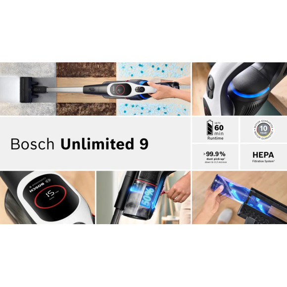 BOSCH BBS931WBA (Belaidis dulkių siurblys)