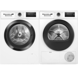 BOSCH WAN2829BSN + WTH85V0BSN (Skalbimo įrangos komplektas)