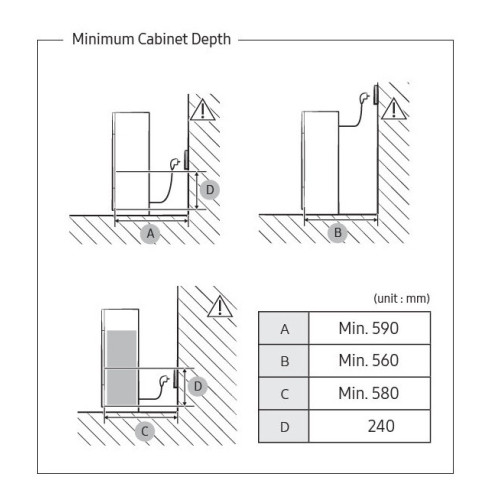 SAMSUNG BRB80F26CEF0EO (Šaldytuvas)