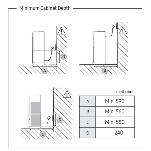 SAMSUNG BRB80F26CES0EO (Šaldytuvas)