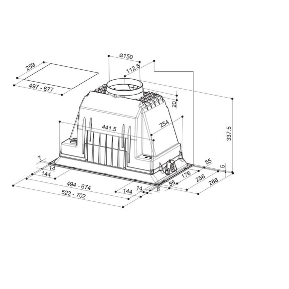 FABER INKA PLUS HCS BK A52/2 (Gartraukis)