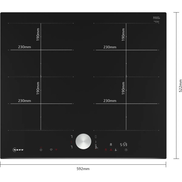 NEFF T66FTX4L0 (Indukcinė kaitlentė)