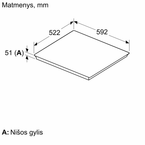 NEFF T66FTX4L0 (Indukcinė kaitlentė)