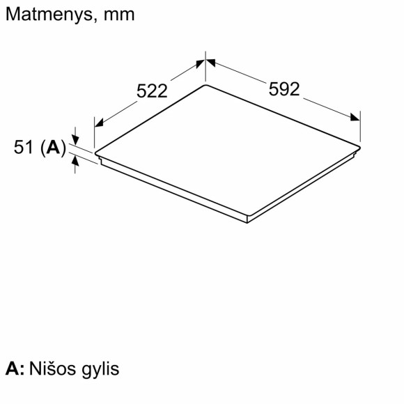 NEFF T66FTX4L0 (Indukcinė kaitlentė)