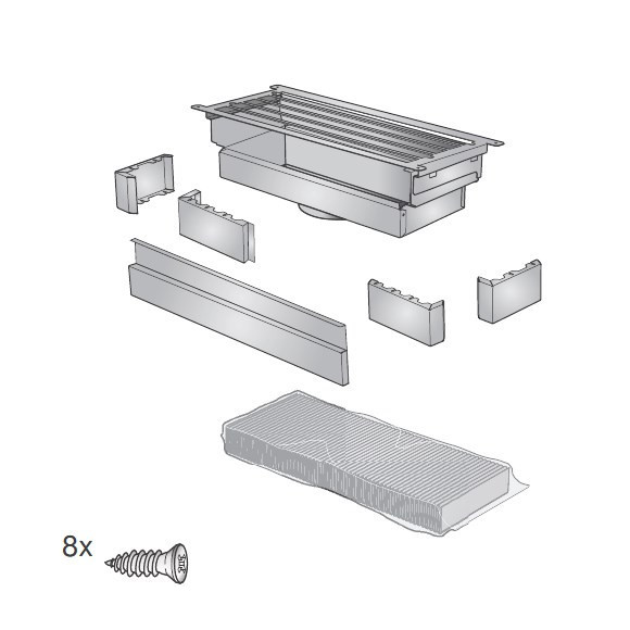 NEFF Z51IXC1X6 (CleanAir Plus modulis)