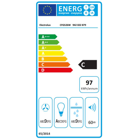 Electrolux CFG526W (Gartraukis)