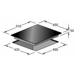 Allenzi PI4030T-S1 (Indukcinė kaitlentė) 2