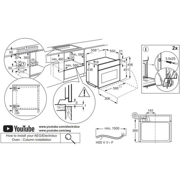 Electrolux EVL6E49X (Orkaitė)