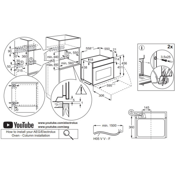 Electrolux EVL6E49X (Orkaitė)