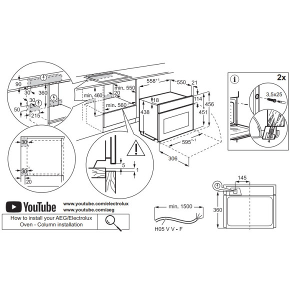 Electrolux LVM8E08Z (Mikrobangų krosnelė)