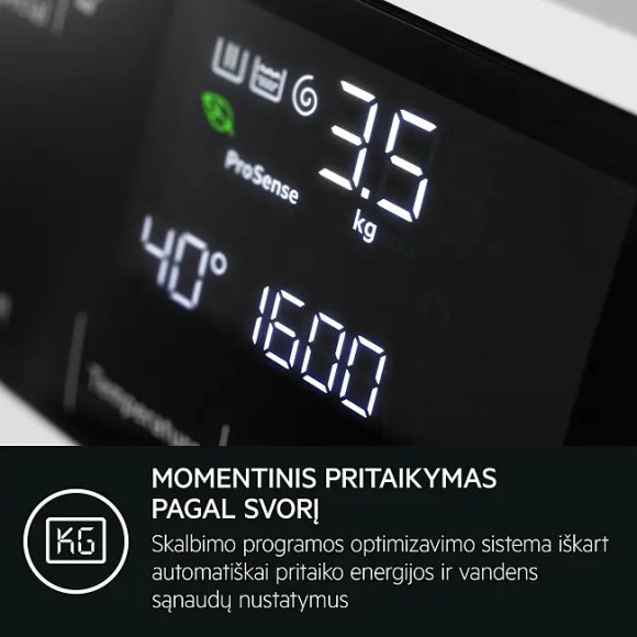 AEG LWR98165NXE (Skalbimo mašina)