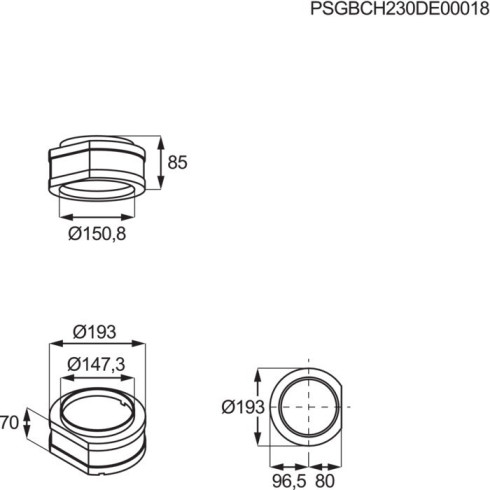 Electrolux M8CKSL07 (Garso slopinimo priedas)
