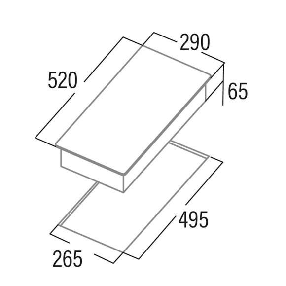 CATA ISB 3102 BK (Indukcinė kaitlentė)