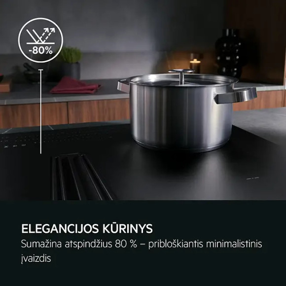 AEG TH84CC23CZ (Kaitlentė su integruotu gartraukiu)