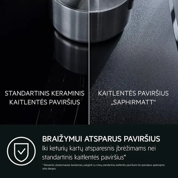 AEG TH84CC23CZ (Kaitlentė su integruotu gartraukiu)