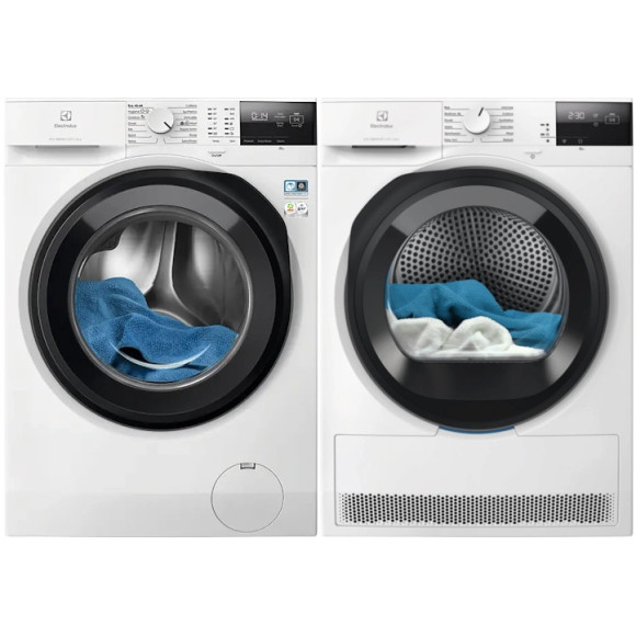 Electrolux EW6F2282E + EW6D285AE (Skalbimo įrangos komplektas)