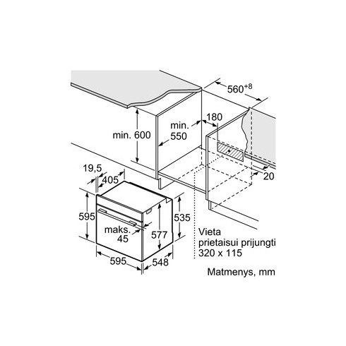 SIEMENS HB676G0S1 (Orkaitė)