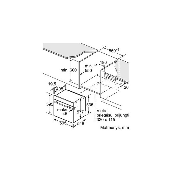 SIEMENS HB676G0S1 (Orkaitė)