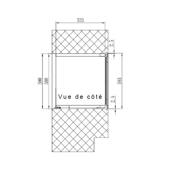 Avintage AVI60PLATINUM (Vyno šaldytuvas)