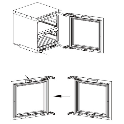 Avintage AVI60PLATINUM (Vyno šaldytuvas)