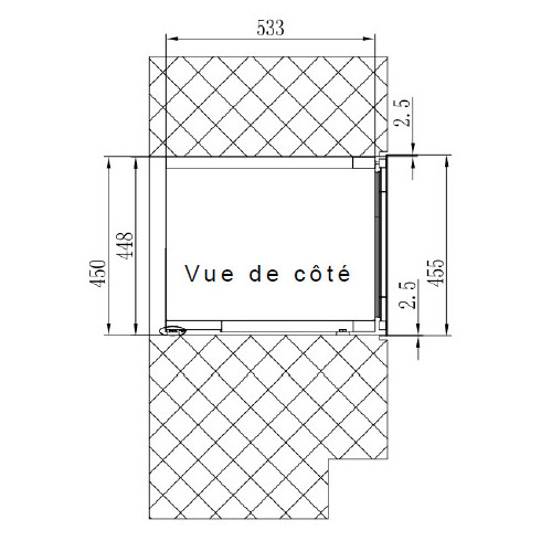 Avintage AVI45PLATINUM (Vyno šaldytuvas)