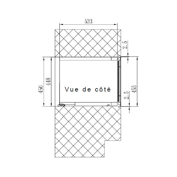 Avintage AVI45PLATINUM (Vyno šaldytuvas)