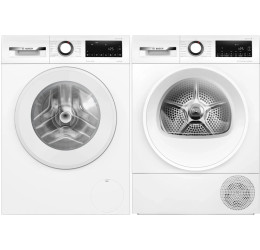 BOSCH WGG242Z2SN + WQG245DLSN (Skalbimo įrangos komplektas)