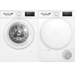 BOSCH WAN2401LSN + WTH83V0LSN (Skalbimo įrangos komplektas)