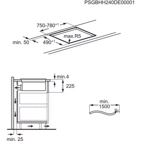 Electrolux ECC83443CZ (Kaitlentė su integruotu...