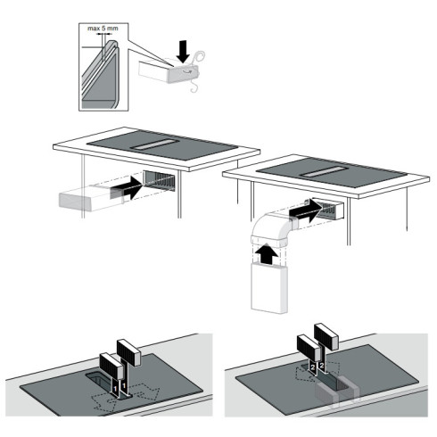 BOSCH HEZ9VEDU0 (Montavimo priedas)
