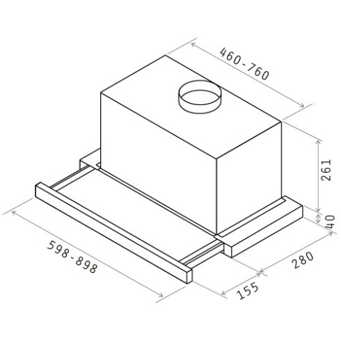Elica ELITE 26 BL/A/60 GFB (Gartraukis)