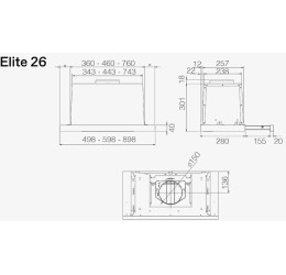Elica ELITE 26 BL/A/60 GFB (Gartraukis) 2