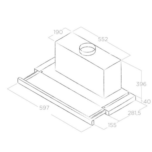 Elica ELITE 35 BL/A/60 GFB (Gartraukis)