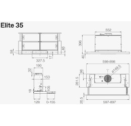 Elica ELITE 35 BL/A/60 GFB (Gartraukis) 2