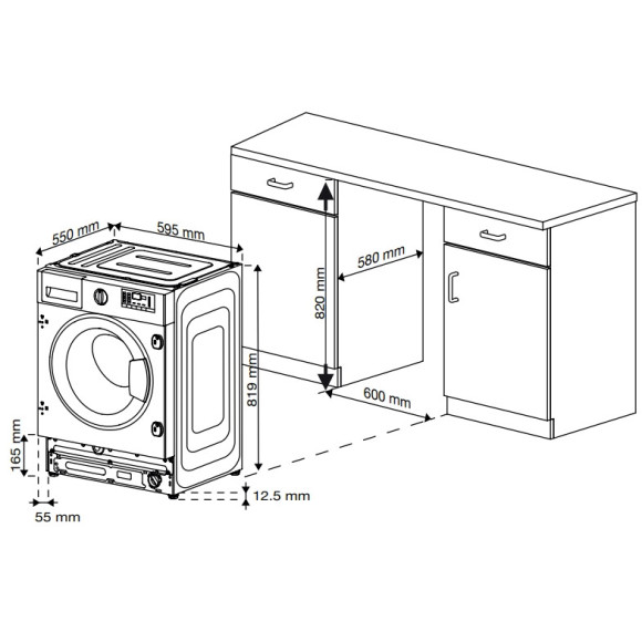 BEKO B3WBT691415W (Skalbimo mašina)