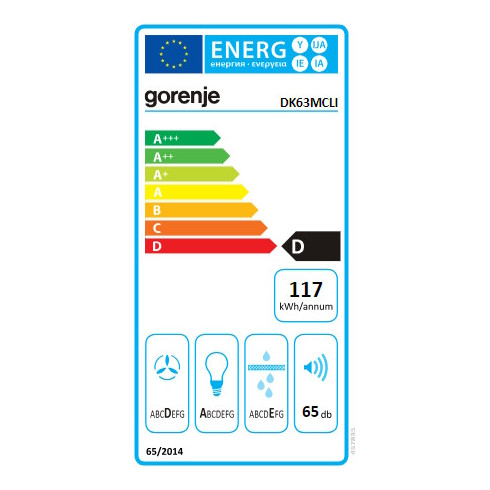 Gorenje DK63MCLI (Gartraukis)