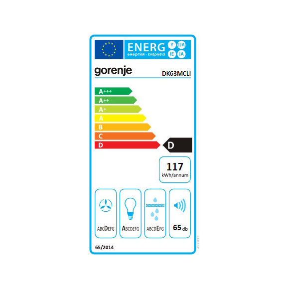 Gorenje DK63MCLI (Gartraukis)
