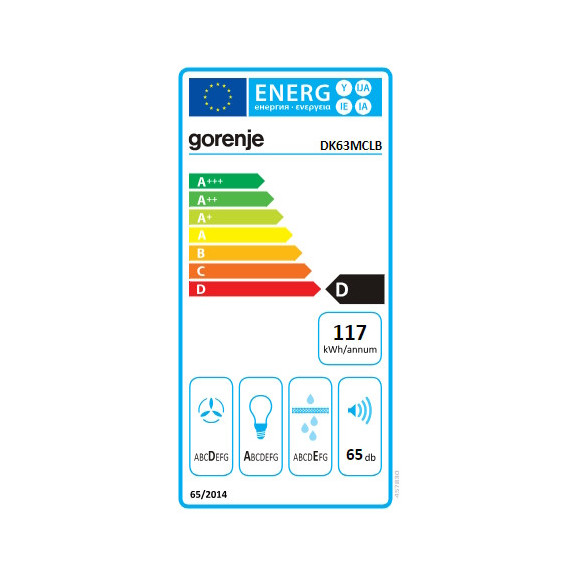 Gorenje DK63MCLB (Gartraukis)