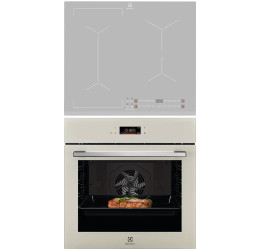 Electrolux LOE8F38S + EIV63440BS (Orkaitės ir kaitlentės...