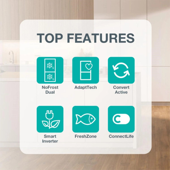 GORENJE NRKI519E82WF (Šaldytuvas)