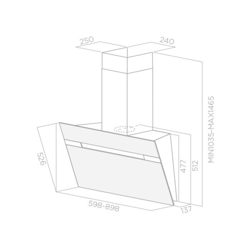 Elica STRIPE @ BL/A/60 (Gartraukis)