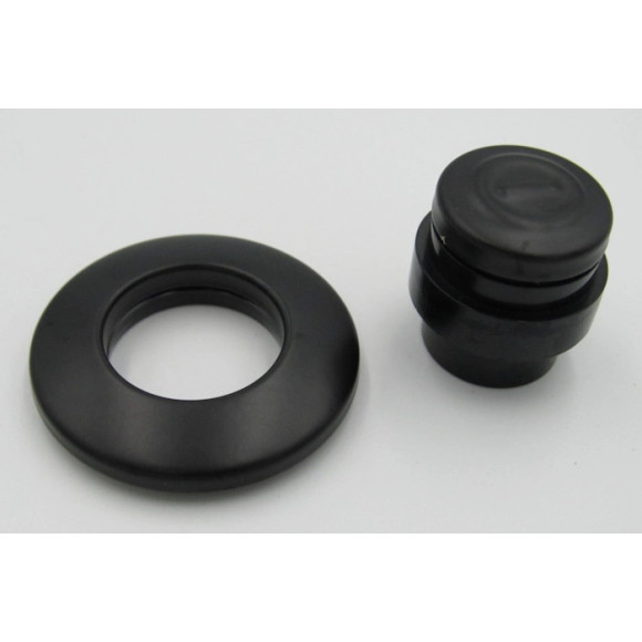 ISE Matt Black (Mygtuko apdaila)