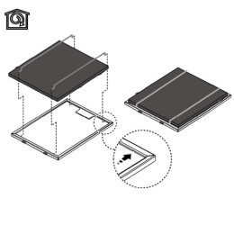 Elica Long life CFC0140423 (Anglies filtras) 2