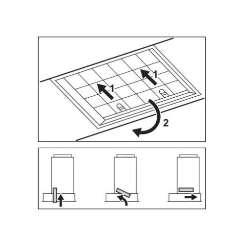ELECTROLUX MCFB84ST (Anglies filtras)
