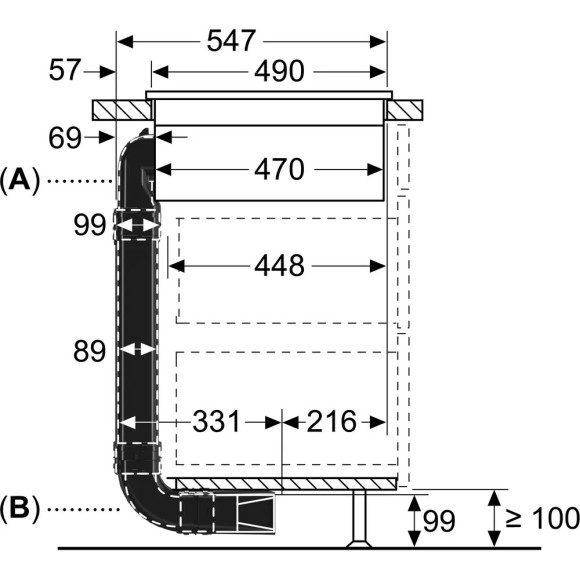 NEFF Z861KR1 (Ortakių komplektas, gylis 60 cm)