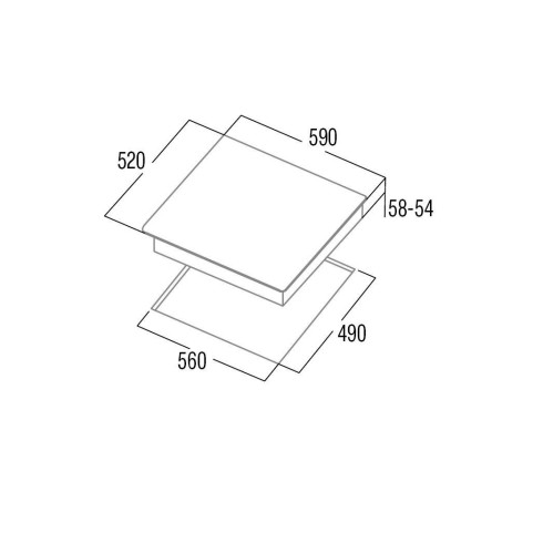 CATA IB 6304E2 BK (Indukcinė kaitlentė)