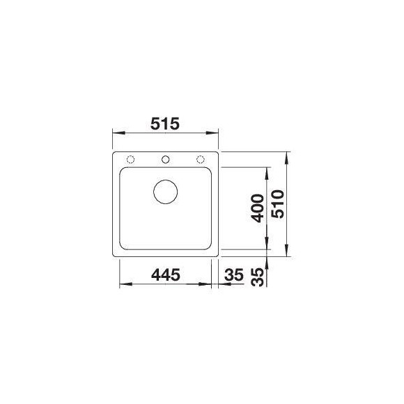 BLANCO NAYA 5 SILG PDUR O.AF (Plautuvė)