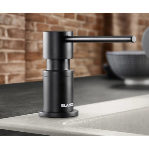 BLANCO LATO Black matt, 525789 (Dozatorius)