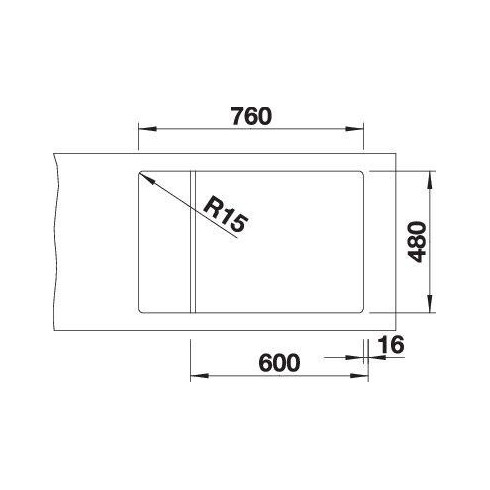 BLANCO ELON XL 6 S SILG PDUR InFino O.AF...